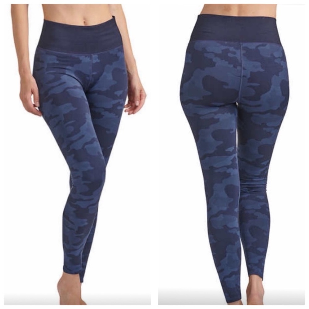 NWT Splendid Studio Navy Blue Camouflage Leggings
